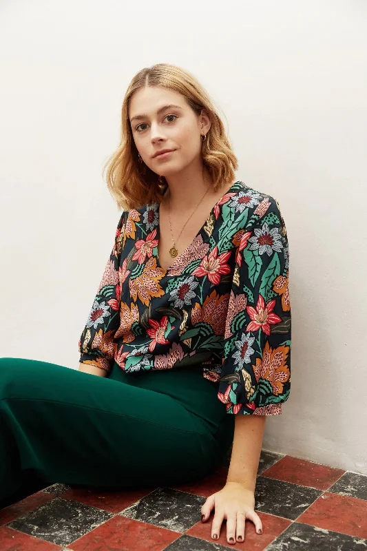 Atelier Jupe Zoey Blouse Delicate Pleat Blouse