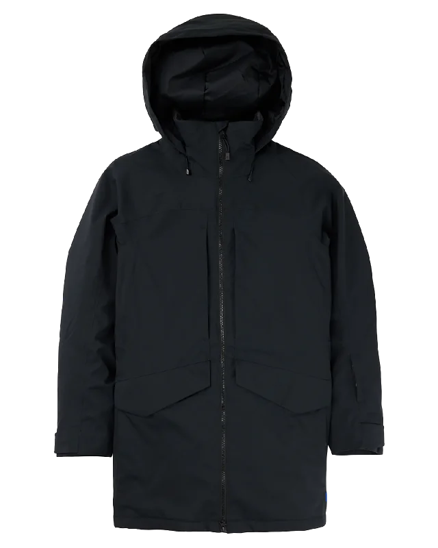 Burton Women's Prowess 2.0 2L Snow Jacket - True Black Mesh Blend Leather Blend Suede Blend