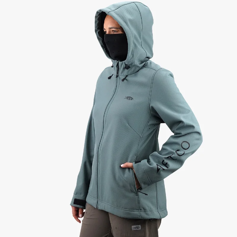 Women's Reaper Windproof Jacket Mesh Fabric Canvas Fabric Denim Fabric