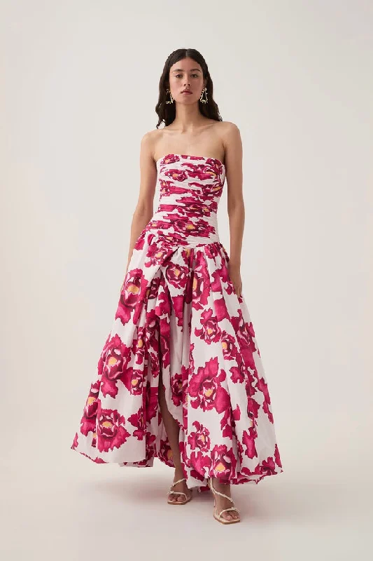 Aje Behold Maxi Dress - Boldly Blooming Elegant Tiered Maxi Dress