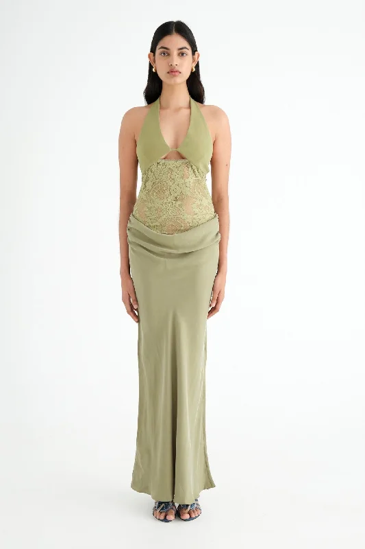 Benni Miko Maxi Dress - Pear Elegant Boho Maxi Dress