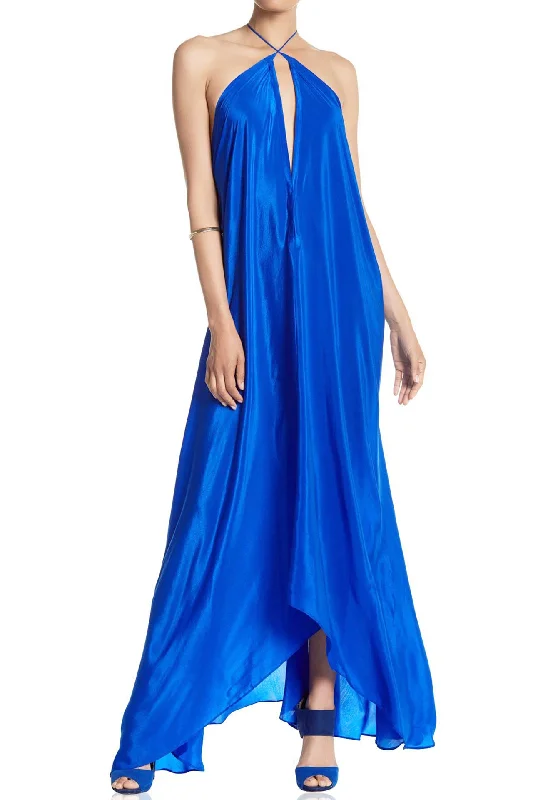 Sky Diver Long Maxi Dress Cozy Ribbed Maxi Dress