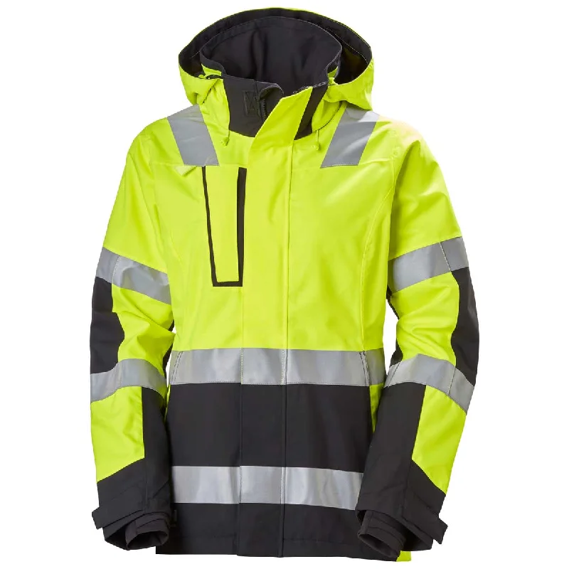 Helly Hansen Women's Luna Hi Vis Shell Jacket Jacket Blazer Coat