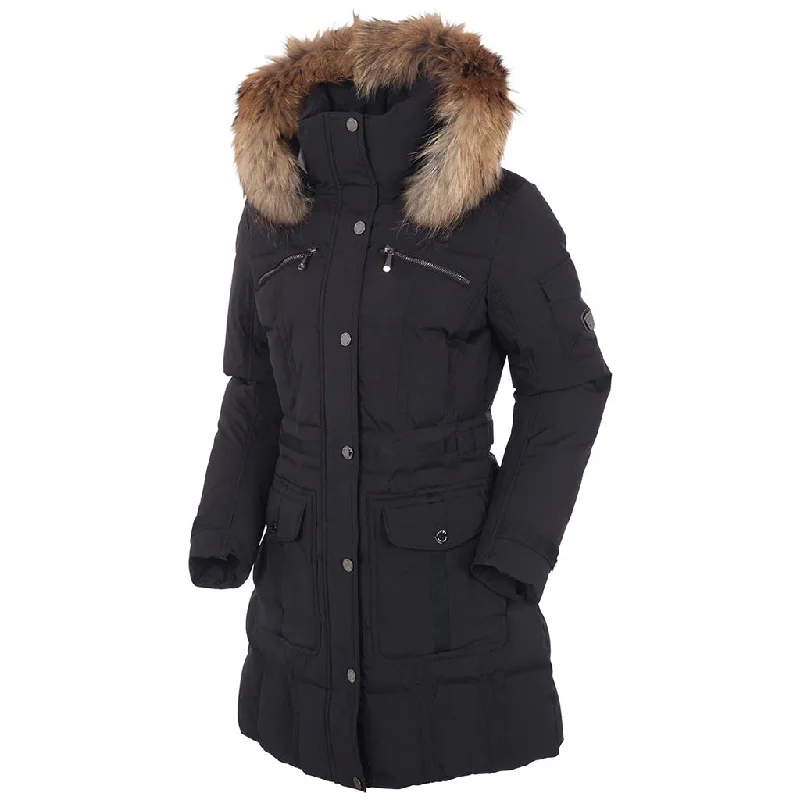 Sunice Tanya 3/4 With Faux Fur Jacket Womens 2025 Fleece Jacket Down Jacket Feather Jacket