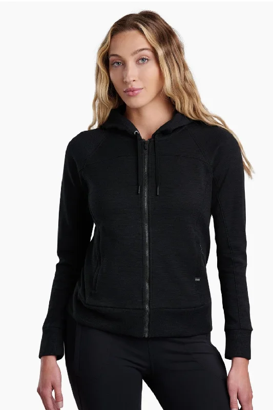 KÜHL Lola Full Zip Hoody Hoodie with Rhinestones Sparkly Elegant