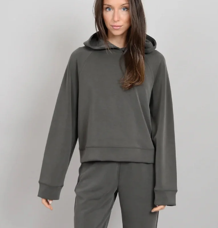 RD Style Pristine Super Soft Modal Hoody Hoodie with Drop Shoulder Relaxed Streetwear