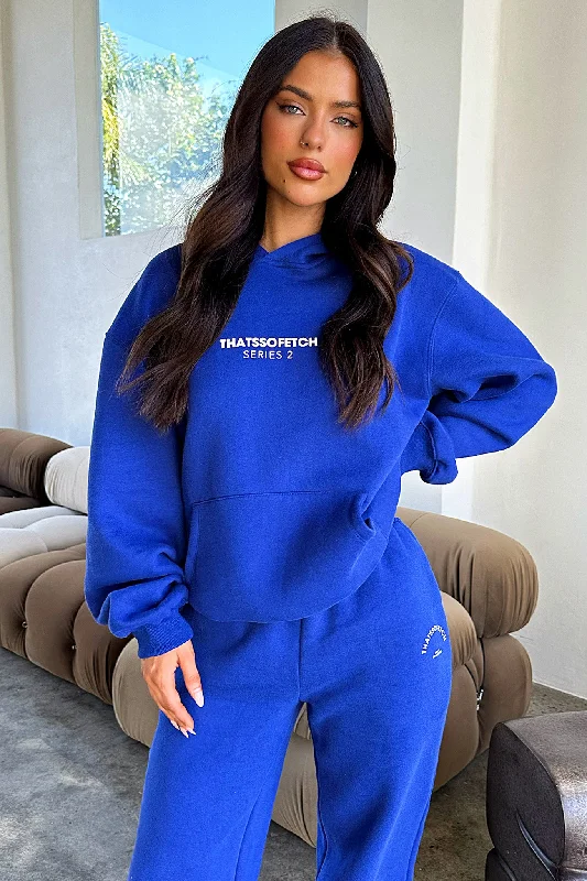 Series 2 Hoodie - Royal Blue Hoodie with Reflective Safety Nightwear