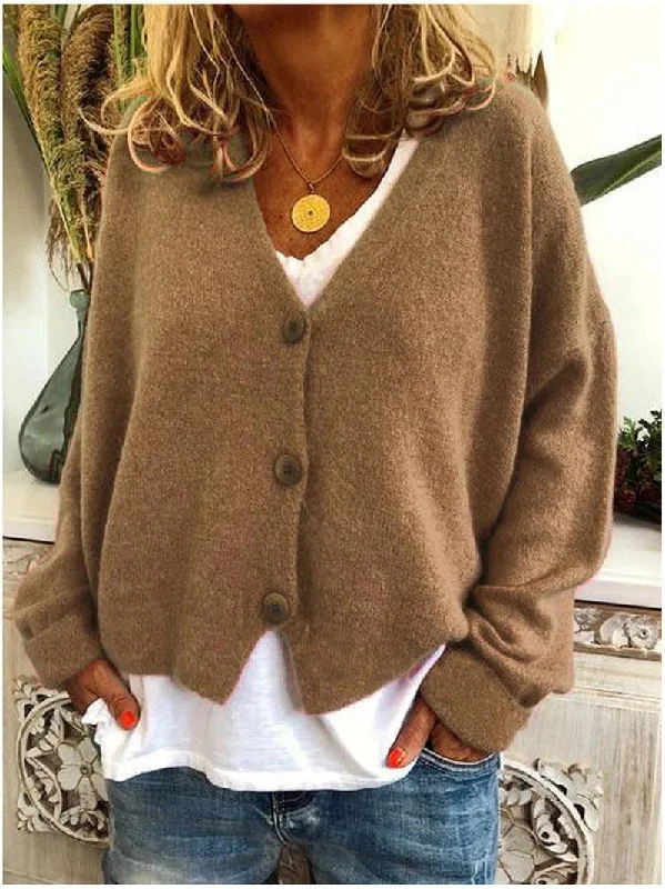 Women Cardigans Sweater Sweater Knitwear Pullover