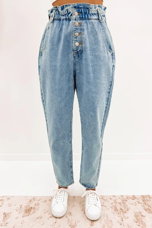 Selina Jean Blue Chic Vintage-Inspired Denim Jeans