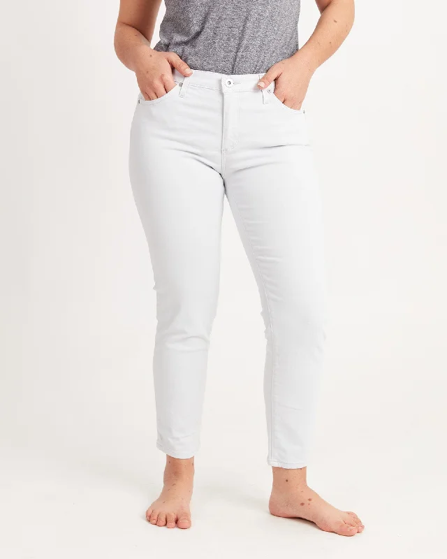 The Prima Cigarette Crop Skinny Jeans Casual Straight-Leg Jeans