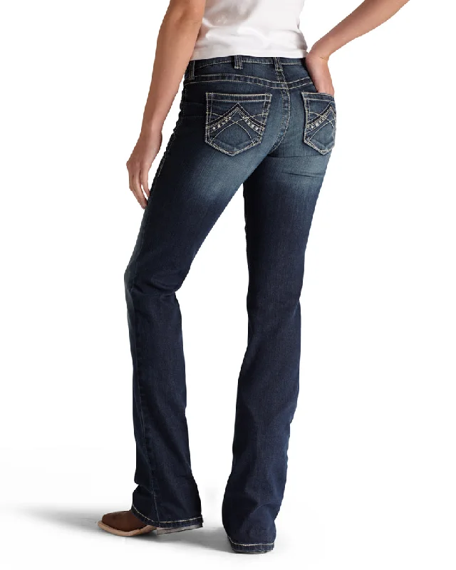 Women's Spitfire Riding Jeans Fashionable Straight Cut Jeans