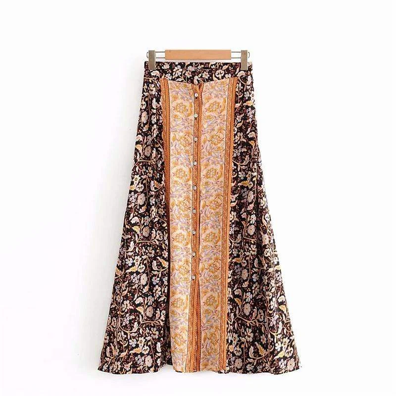 Lakshmi Maxi Skirt corduroy skirt durable