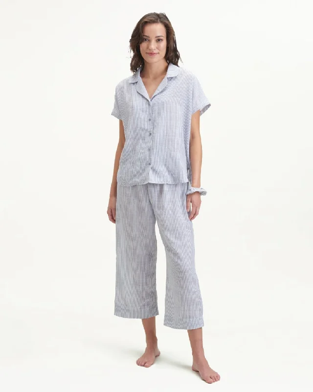 Bonnie Notch Collar Pant Set Cozy Knit Pants