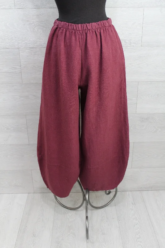 Bryn Walker Heavy Linen - Oliver Pant FINAL SALE ITEM Fashionable Track Pants