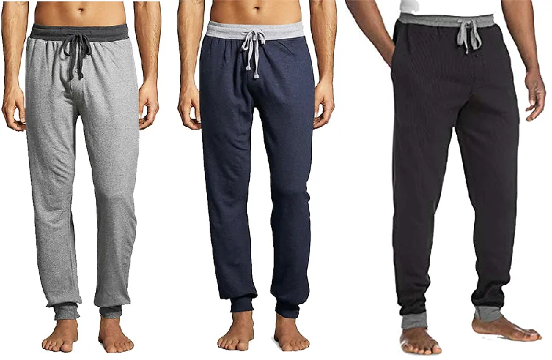 Hanes Men's Knit French Terry Lounge Sleep Jogger Pant Stylish Harem Pants