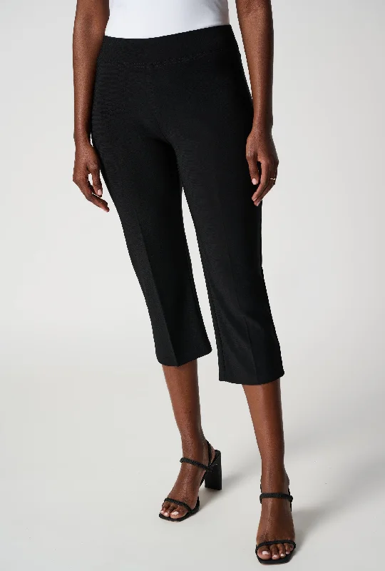 Joseph Ribkoff - Capri Pants Comfortable Wide-Leg Pants