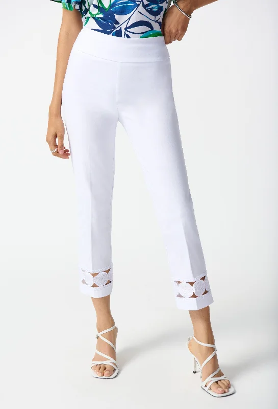 Joseph Ribkoff Pants - Millennium Cropped Pull-On Pants FINAL SALE ITEM Modern Skinny Pants