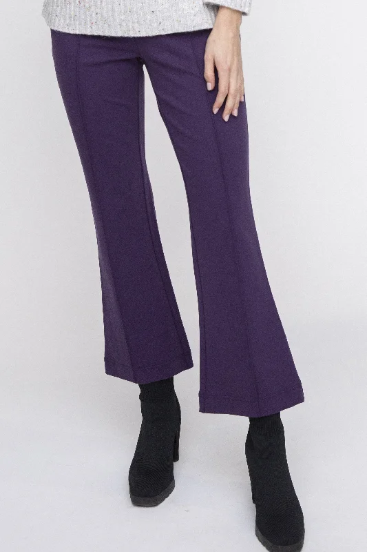 Liv Pants - Kickflare Pant ( Available In XXL ) Chic Wool Trousers