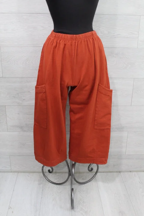 Pacific Cotton - Pasha Pant Comfy Zip-Up Pants