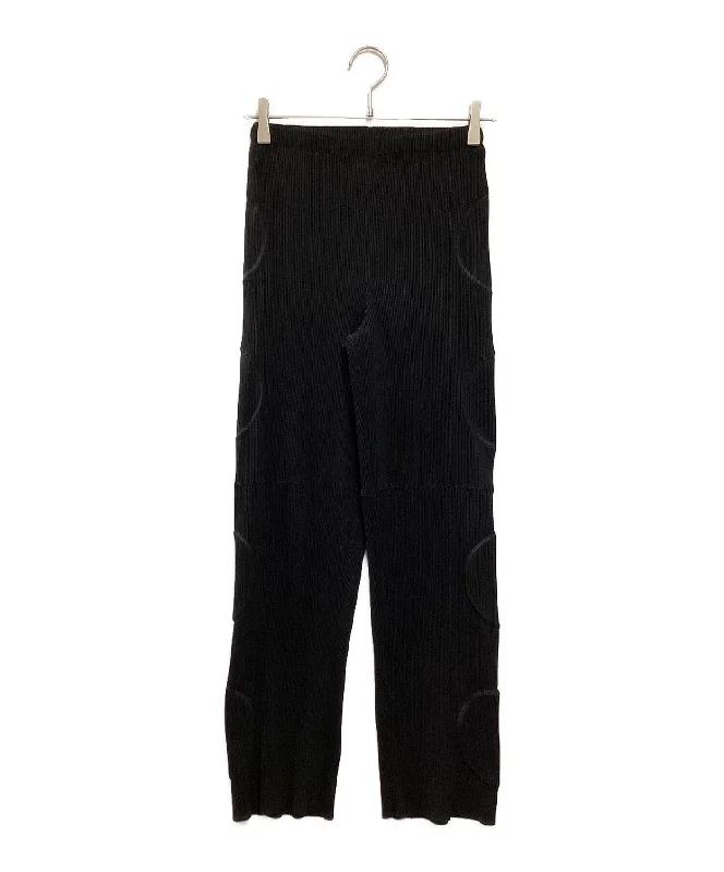 [Pre-owned] ISSEY MIYAKE Circle Embossed Pleated Pants IM84-FF917 Classic Chino Pants