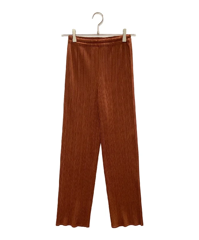 [Pre-owned] PLEATS PLEASE 90s pleated pants PP83-JF143 Trendy Velvet Pants