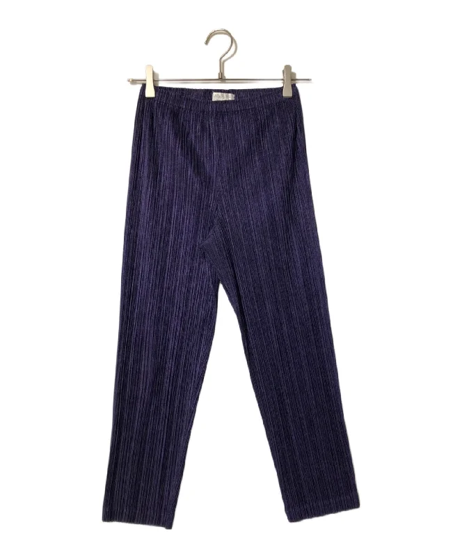 [Pre-owned] PLEATS PLEASE pleated pants PP93-JF443 Formal Wide-Leg Pants