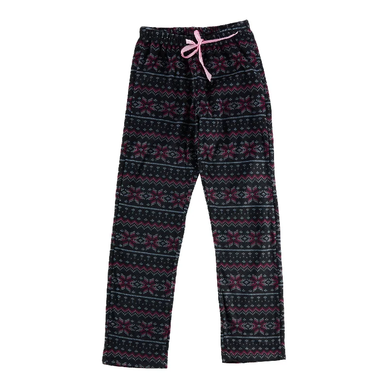 Woman's Micropolar PJ Pants Casual Sweatpants Style